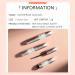 Heykomi 4D Fiber Curl Waterproof Mascara - Black/Brown | Long Lasting Formula - Buy Online on GoSupps.com