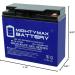 Mighty Max 12V 18AH Gel Battery Replacement for WP17-12 D5745 6DZM17 | International Shipping Available - Buy Online on GoSupps.com