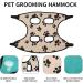 Pet Grooming Helper Hammock Cat Dog Sling for Beauty | Breathable Pet Cat Hammock Restraint Bag for Small Medium Large Dogs and Cats Generic Paw Print Small - Buy Online on GoSupps.com