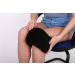 Microwavable Lavender Wheat Bags Plain Fleece Microwave Heat Pack for Back Neck Joints and Shoulder Pain Relief 44cmx13cm (Black) Plain Fleece Black - Buy Online on GoSupps.com
