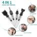 Buy 4-in-1 Electric Ear Nose Hair Trimmer for Men & Women - Waterproof USB Rechargeable Facial Hair Remover - Buy Online on GoSupps.com