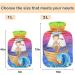 Naanle Watercolor Hot Water Bottle with Cover - 1L Transparent for Bed Hand & Feet Pain Relief | Heat & Cold Therapy - Buy Online on GoSupps.com