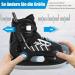 Buy XIUWOUG Adjustable Ice Hockey Skates for Men Women & Kids - Stainless Steel Ice Skating Shoes with Quick Lace System - Size XL 42-45 - Buy Online on GoSupps.com