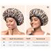 Mikimini Leopard Shower Hoods for Girls - Medium Size 2-Pack Waterproof & Reusable with Black Lace - Buy Online on GoSupps.com