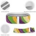 Buy Wavy Striped Resistance Bands - Premium Elastic Exercise Bands for Fitness | International Shipping Available - Buy Online on GoSupps.com