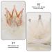 Uonlytech Strass Crown Hair Clip - Princess Tiara Bobby Pins for Girls - Crystal Hair Clasp for Children - Beige - Buy Online on GoSupps.com