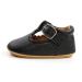 Baby Girls Boys Infant First Walking Shoes Sneakers Anti-Slip Oxford Loafer Flats Infant Toddler PU Leather Shoes 6-12 Months G Black