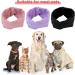 Dog Snood & Earmuff - Hearing Protection Hoodie for Dogs & Cats | Black Neck & Ear Warmer - Buy Online on GoSupps.com