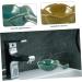 Clispeed Aromatherapy Ceramic Bowl with Essential Oils - Fruit Container & Fragrance Plate - Mosaic Design - 9x6x2.5cm - Ideal for Office & Home - Buy Online on GoSupps.com