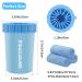 Paw Buddy Muddy Paw Cleaner for Dogs/Cats | Dog Paw Washer with 3 Absorbent Towels - Blue - Buy Online on GoSupps.com