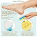 Love Lori Foot Scrubber Pumice Stone - 2-in-1 Moisturizing Soap & Callus Remover - Lemongrass Cracked Heel Treatment - Buy Online on GoSupps.com