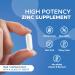 Zinc 50mg Capsules - 60 Vegan Capsules - Immune Support & Healthy Function - Made in UK by Northumbria Health - 2 Month Supply - Buy Online on GoSupps.com