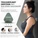 Chirogun Trigger Point Presser | Suction Cup & Bag | Self-Massage for Neck Back & Shoulder Pain Relief | Digital Instructions | Deep Tissue Massage Ball - Nordic Green - Buy Online on GoSupps.com
