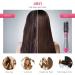 Brightup Hair Dryer Brush & Volumizer with Negative Ionic Technology - Detachable Brush Head, Hot Air Styler for Curling, Straightening & Styling - Heat Protective Glove Included (Black Red) - Buy Online on GoSupps.com