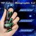 9D Cat Eye Gel Nail Polish Set - Holographic Magnetic 5 Colors with Black Base & Magnet | Fall Soak Off Nail Art for Women - Buy Online on GoSupps.com