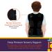 Sensory Compression Vest for Autism & Hyperactivity - Black Large 24x42 inches - Kids & Adults - Breathable & Form-Fitting - Mood Processing Disorders - Special Supplies - Buy Online on GoSupps.com