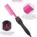 Hot Comb Anti-Scald Ceramic Heater - Best Hair Straightener & Curler Tool for Travel | Beard Pressing Comb - Purple - Buy Online on GoSupps.com