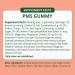 PMS Gummy Supplement | Natural Relief for Menstrual Discomfort | Shop Internationally - Buy Online on GoSupps.com