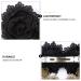 LALAFINA Gothic Chain Hairpin Gothic Hair Accessories Halloween hairpin Gothic Lace Rose Brooch Pin Rhinestone Tassel Hair Barrettes for Women Girls (Black) Halloween Hair Clips - Buy Online on GoSupps.com