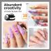 MIZHSE Solid Nail Builder Gel and 3D Nail Gel Kit All in 1 Kits with Chrome Powder and Silicone Nail Art Sculpture Pen Clear Gel Nail Extension 3D Sculpting Gel for Nails Strengthen Gel for Nails Art - Buy Online on GoSupps.com
