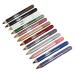 Angoily 12pcs Pearlescent Eyeshadow Pencil Eyeshadow Stick Eyeliner Pencil Makeup Pen Sequins Girl Flash