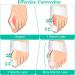Bunion Corrector for Women and Men - Orthopedic Hallux Valgus Relief with Toe Separators and Hammer Toe Splint Pad - Buy Online on GoSupps.com