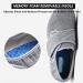 ALASON Diabetic Shoes for Women - Extra Wide Fit Slip-On Orthopedic Walking Shoes - Memory Foam Swollen Slippers for Arthritis and Edema - Non Slip Air Cushion Design - Blue, Size 41EU/Lable44 - Buy Online on GoSupps.com