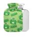 Frogs Hot Water Bottle with Cover 1L Small Hot Water Bag for Pain Relief Back Pain Heat and Cold Therapy BPA Free