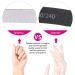 Uraqt 15-Piece Nail Files Set - Double-Sided Disposable Gel Nail Files 180/240 Grit in Purple & Black - Perfect Nail Care Tools & Accessories - Buy Online on GoSupps.com