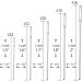 Tapestry Darning Needle Set - 25 Pieces, 5 Sizes with Large Eye Blunt Needles for Crochet & Knitting Projects - Buy Online on GoSupps.com