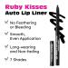 Ruby Kisses Auto Lip Liner Pencil - Long Lasting & Smooth Application - 3 Pack (Black) - Buy Online on GoSupps.com