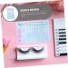 Healeved Magnetic Eyelash Board False Eyelashes Tool Eyelash Pallet Lash Trays for Lash Extensions Lash Holder Board Eyelash Storage Board Eyelashes Trays Scale Plate 2 in 1 Acrylic - Buy Online on GoSupps.com
