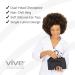 Vive Precision Dualhead Stethoscope - Diaphragm Bell for Nurses, ER, Cardiology, Veterinary - Black - Buy Online on GoSupps.com