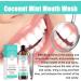 Oralhoe Coconut Mint Mouthwash - Oil Pulling with Peppermint & Tongue Scraper | Fresh Breath & Healthy Gums (2 PCS) - Buy Online on GoSupps.com