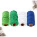 Amosfun 4 Roll Wickelsil Knitting Cord - Natural Cooking Yarn Macrame Accessories & DIY Craft Cotton Cord for Tinkering and Bakery Projects - Buy Online on GoSupps.com