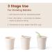Miniware 1-2-3 Sip! Training Cup for Baby - Non Drip Lid - Dishwasher Safe - Toffee + Toffee - Buy Online on GoSupps.com
