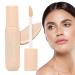 Liquid Concealer for Dry Skin | Natural Matte Finish Makeup - High Concealer Beauty Make Up For Dating Camping Travel Renywosi