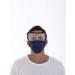 easylife lifestyle solutions Reuseable Visor Filter Mask with Valve +1 Filter | L21xH17xD0.5cm Burgundy - Buy Online on GoSupps.com