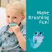 The Brushies Chomps The Dino Baby & Toddler Toothbrush Set with Storybook | Dental Care & Book Combo for Ages 4 Weeks to 4 Years - Buy Online on GoSupps.com