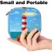 Portable Ocean Beach Lighthouse Sanitary Napkin Bag - Ideal for Women & Teens | Menstrual Cup Holder & Travel Accessory - Buy Online on GoSupps.com