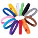 Smukdoo Puppy ID Collars 12PCS Assorted Colors Puppy Identification Collars Adjustable Puppy ID Bands for Pet