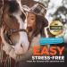 Equigroomer Large 9 Grooming Tool for Horses - Turquoise | Shed Less with Getaway Solids - International Shipping Available - Buy Online on GoSupps.com
