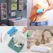 Tang Yuan Electric Toothbrush Travel Case - 2 Storage Boxes for Electric Toothbrushes | TY-001 | Blue - Buy Online on GoSupps.com