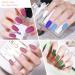 500pcs Coffin Nails - Acrylic False Nail Tips for Salons & DIY - 10 Sizes Ballerina Style - Buy Online on GoSupps.com