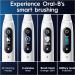Oral-B iO8 Electric Toothbrush Christmas Gift Set with App Connected Handle for Adults - 6 Modes Teeth Whitening, Ultimate Clean Head, Magnetic Pouch - 2 Piece Set for Women/Him - White, 2 Pin UK Plug - Buy Online on GoSupps.com
