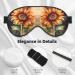 Sleep Mask Eye for Men & Women - Soft Blackout Eye Masks for Better Sleep Travel & Camping - Sunflower Pattern Gift - Buy Online on GoSupps.com