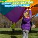 Play Platoon Kids Parachute with Handles - 24 Foot Multicolored Play Parachute - Buy Online on GoSupps.com
