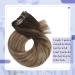 Secret Hair Extensions Clip in Hair Extensions Human Hair Balayage Dark Brown to Brown Mix with Blonde Clip in Seamless Hair Extensions Human Hair Ombre Hair Extensions Clip in #4/10/16 Hair Decor f 14inches 70G 5P 100g/Set - Buy Online on GoSupps.com