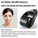 AUDUODUO Derma Roller 0.3mm with REAL SILVER Needles - Micro Needle Roller 540 for Skin & Hair Care - Best for Anti-Aging & Rejuvenation - Buy Online on GoSupps.com