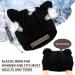 Cute Cat Ear Winter Hat for Women, Girls, Boys, & Teens | Warm Knitted Crochet Christmas Ski Beanie in Black - Buy Online on GoSupps.com